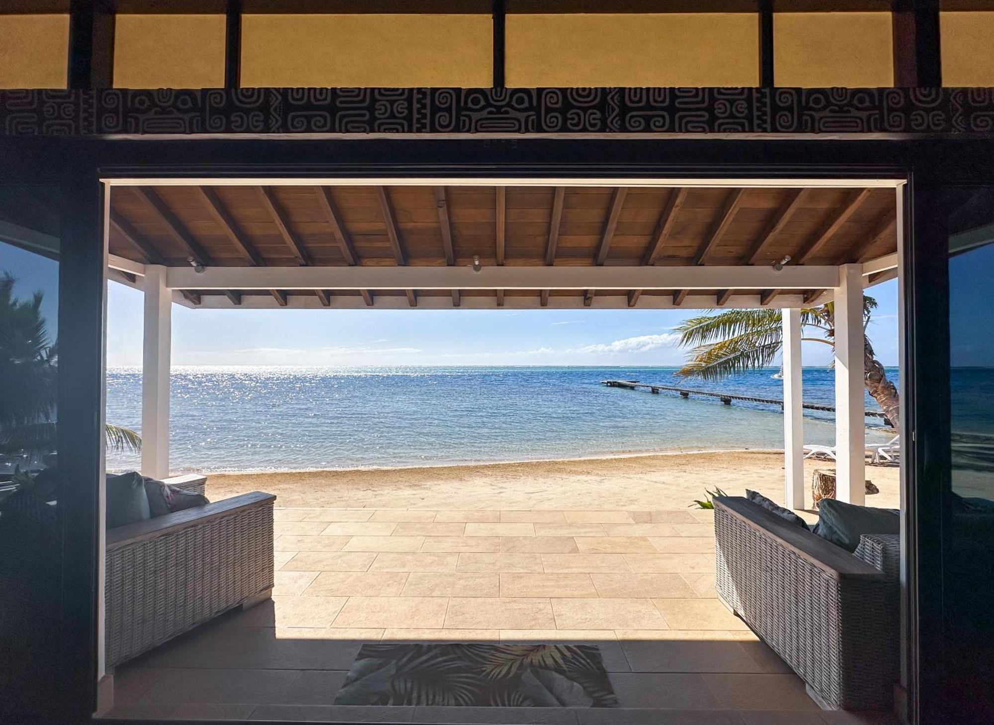 Chez Jay Moorea Beach House Villa Maharepa  Exteriör bild